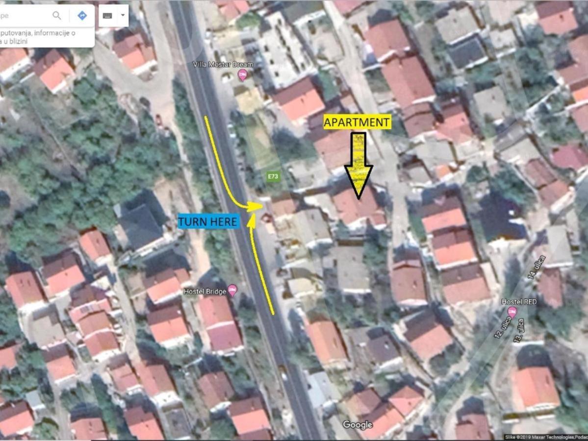 Apartman Seno Mostar Luaran gambar
