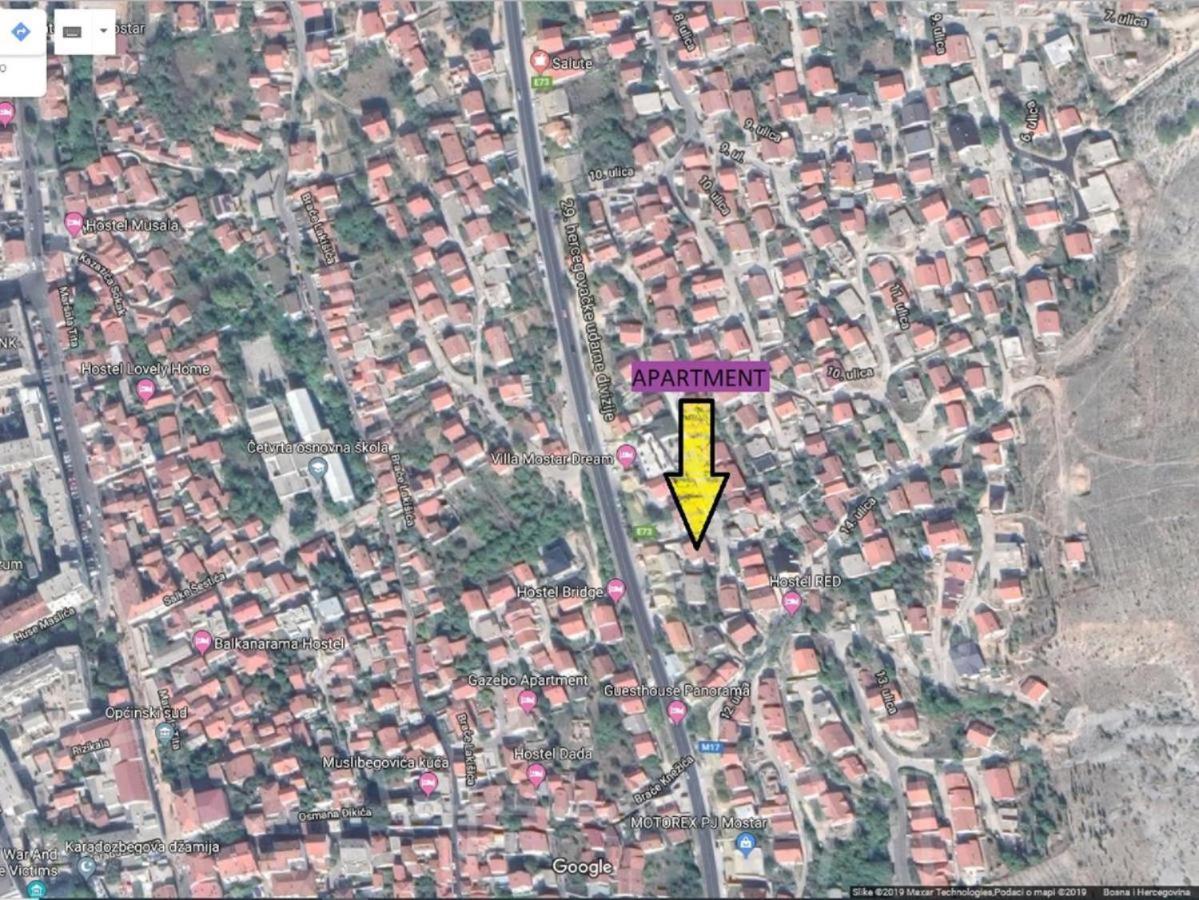 Apartman Seno Mostar Luaran gambar